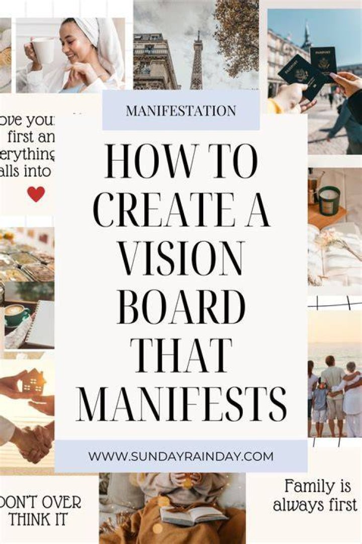 Creating a Vision Board for 2023 Tutorial smallsgarcia TikTok video