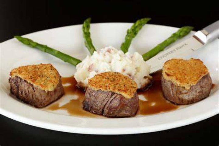 Discover The Delights Of Grilled Tenderloin Medallions At Cooper's Hawk