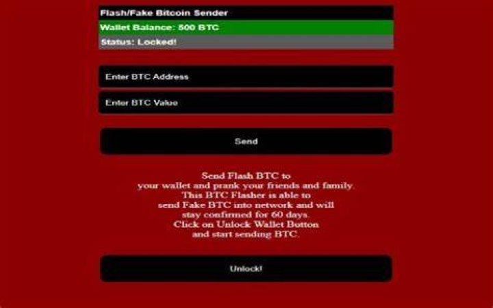 Fake Bitcoin Sender Software Download Latest 2023 Version