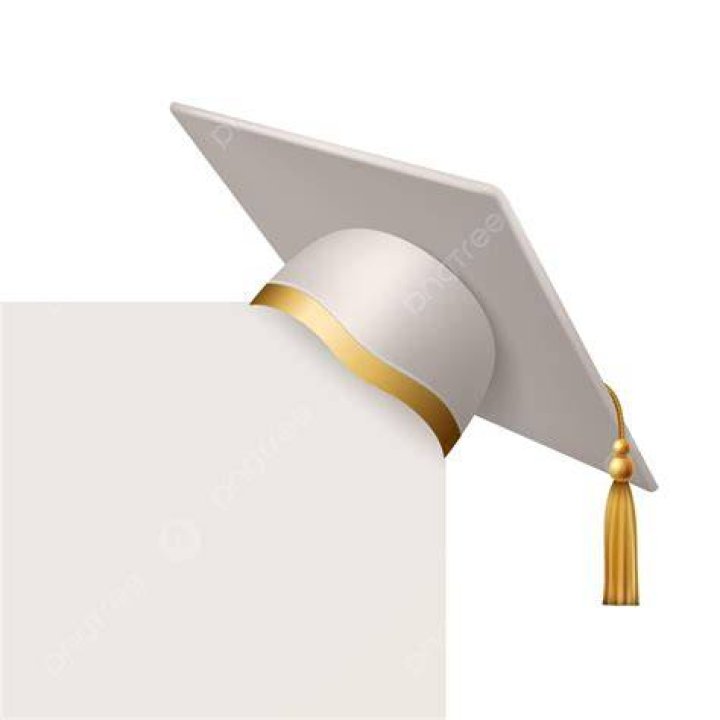 Graduation Cap Graduation Certificate White Background Transparent