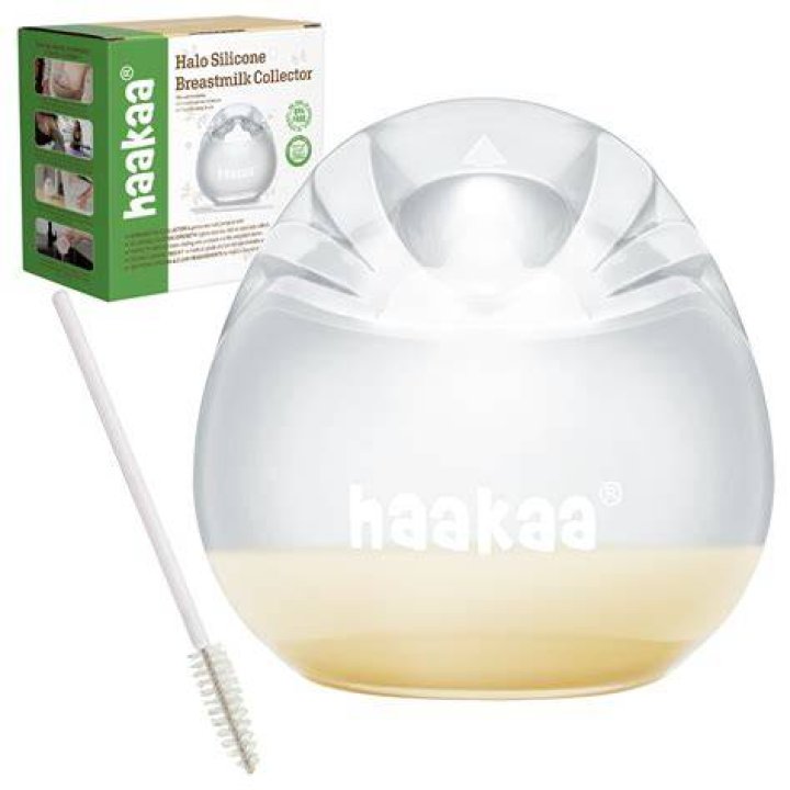 Haakaa silicone breastmilk collector / breastpump (take all) (free