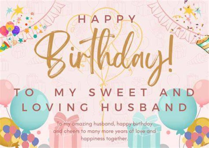 Happy Birthday! Husband, close your eyes, make a wish, and blow! Today