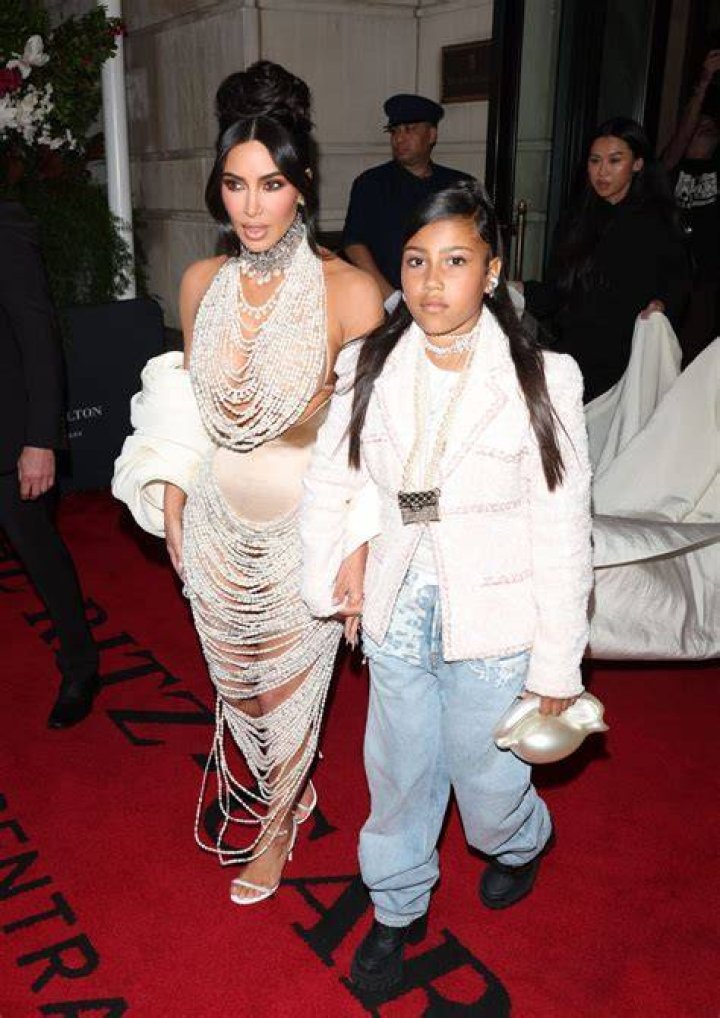 Kim Kardashian West and North West Do Athleisure the MommyDaughter Way