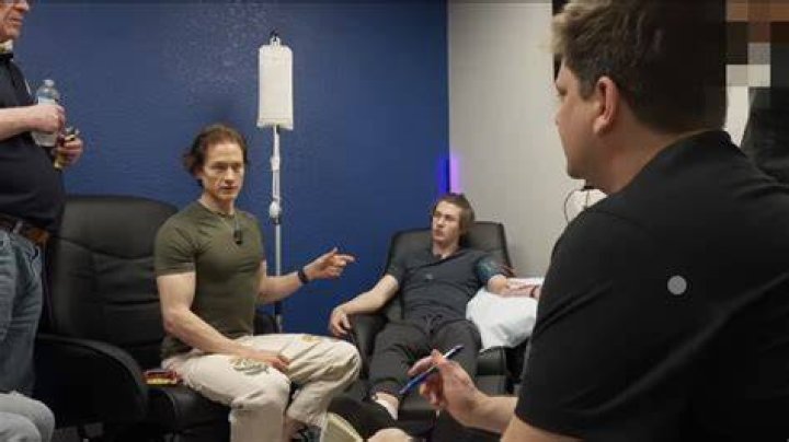 Tech bro millionaire injects himself with son's blood in attempt to de